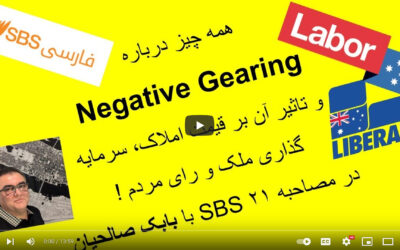 همه چیز درباره نگتیو گیرینگ وتاثیرآن بر قیمت املاک و رای مردم در مصاحبه ۲۱ اس بی اس با بابک صالحیان